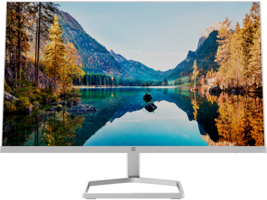 HP Monitor M24fw 24" FHD (1920x1080) IPS AG 16:9 1000:1 5ms 300 cd/m² 0.275 mm 1 VGA 1 HDMI AMD FreeSync Eyesafe certification 99% SRGB Silver white