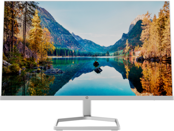 HP Monitor M24fw 24" FHD (1920x1080) IPS AG 16:9 1000:1 5ms 300 cd/m² 0.275 mm 1 VGA 1 HDMI AMD FreeSync Eyesafe certification 99% SRGB Silver white