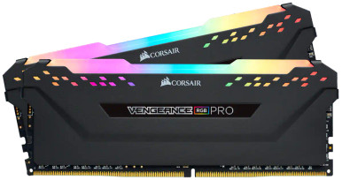 RAMDDR4 3200 16GB (2x8GB) Corsair Vengeance RGB Black