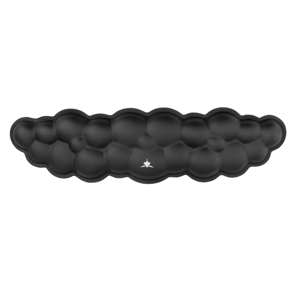 White Shark WRIST REST FOR KEYBOARD KP-011 CUMULUS-B BLACK