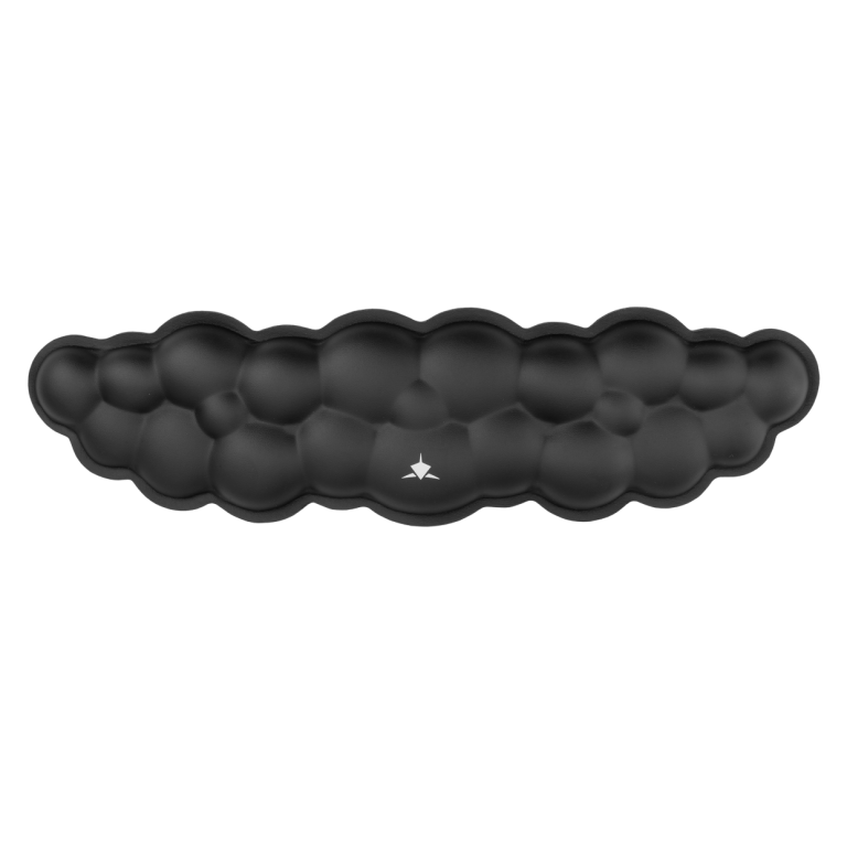 White Shark WRIST REST FOR KEYBOARD KP-011 CUMULUS-B BLACK