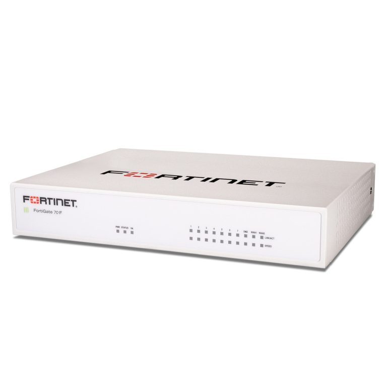 FortiGate-70F 10 x GE RJ45 ports (including 7 x Internal Ports 2 x WAN Ports 1 x DMZ) Port FG-70F