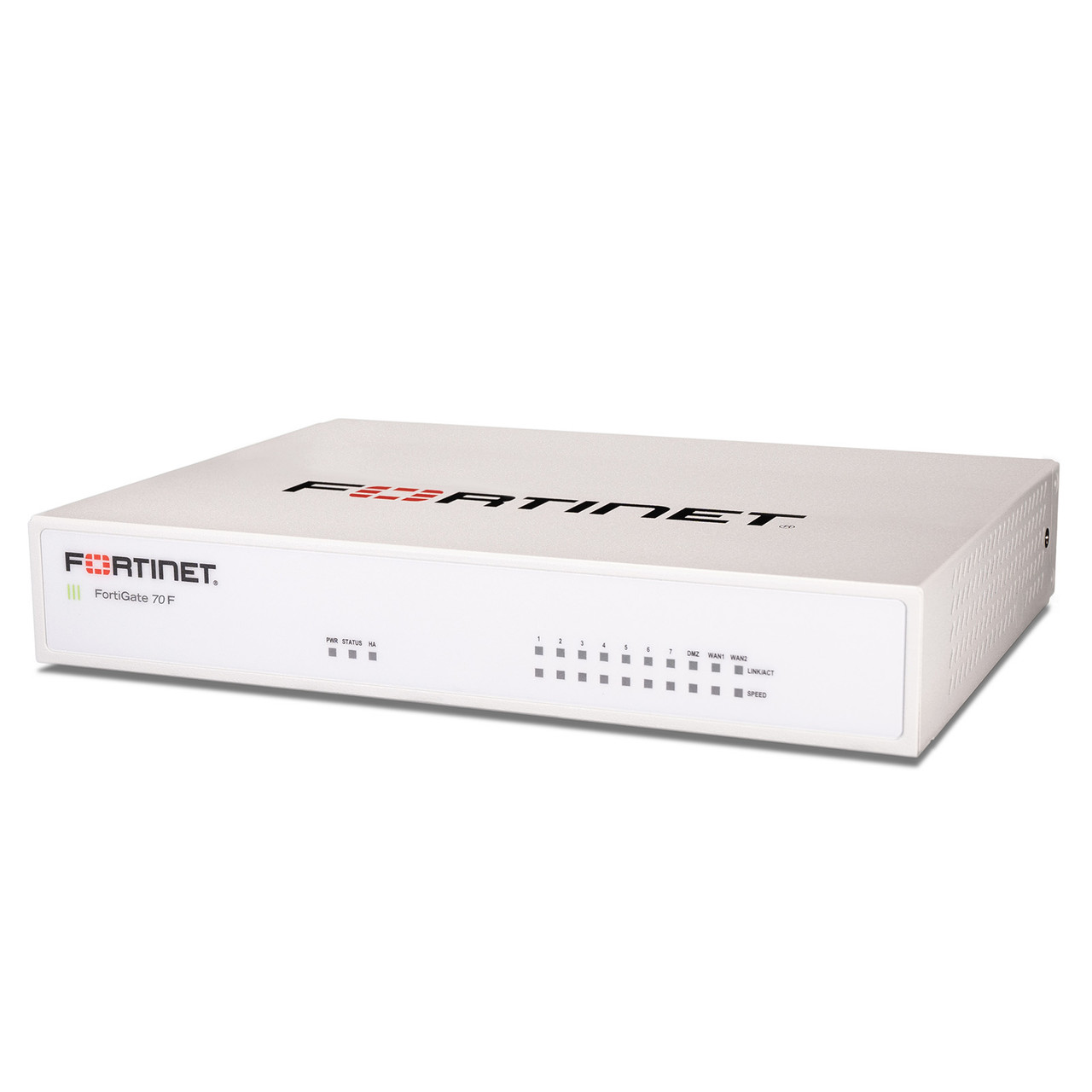 FortiGate-70F 10 x GE RJ45 ports (including 7 x Internal Ports 2 x WAN Ports 1 x DMZ) Port FG-70F FortiGate-70F 10 x GE RJ45 ports (including 7 x Internal Ports 2 x WAN Ports 1 x DMZ) Port FG-70F