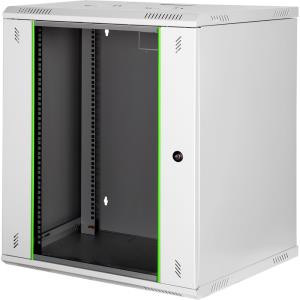 Lande 15U 19'' ProlineB New Wall Mounting Cabinet W600xD600mm -Glass front door-WBL LN-WB-15U6060-BL-F