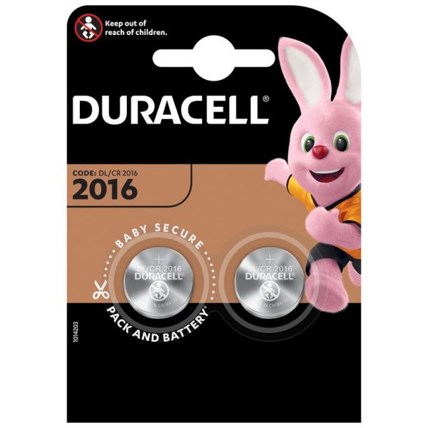 Duracell CR 2016 2 Coin