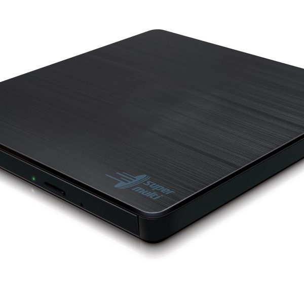 Hitachi-LG GP60 DVDRW External DVD-Burner HLDS Slim USB Black GP60NB60.AUAE12B