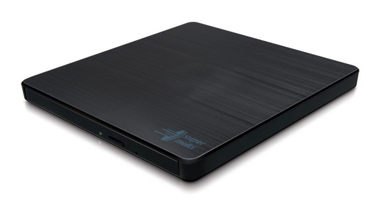 Hitachi-LG GP60 DVDRW External DVD-Burner HLDS Slim USB Black GP60NB60.AUAE12B