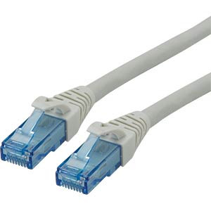 Patch Cable CAT6a S/FTP PIMF 500 MHz AWG 27 PVC 1m White 75711-W
