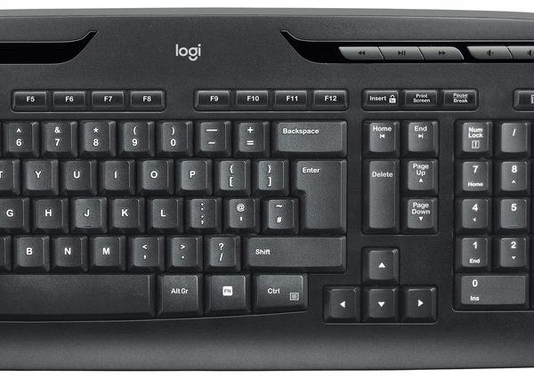Logitech Keyboard MK330 wireless desktop black 920-003989