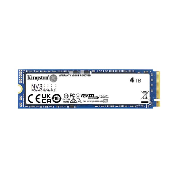 Kingston NV3 PCle M.2 SSD SNV3S 4TB