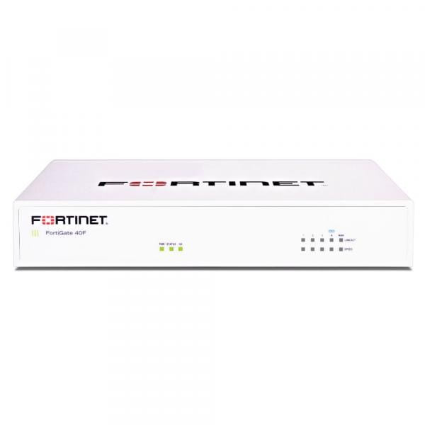Fortinet Firewall FortiGate-40F 5 GE RJ45 ports including 1 WAN Port 4 Internal Ports FG-40F