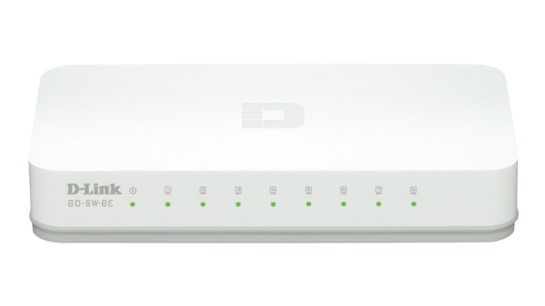 8-PORT FAST ETHERNET EASY DESKTOP SWITCH GO-SW-8E