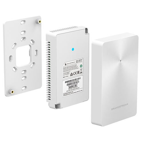 Grandstream GWN7624 802.11ac In-Wall Dual-band 4×4:4 2.03Gbps aggregate Wireless Access Point 3x10/100/1000 Port PoE/PoE+