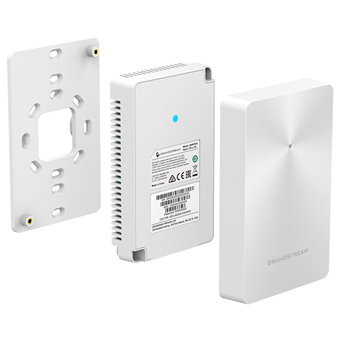 Grandstream GWN7624 802.11ac In-Wall Dual-band 4×4:4 2.03Gbps aggregate Wireless Access Point 3x10/100/1000 Port PoE/PoE+