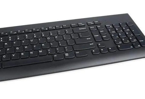 Lenovo Keyboard & Mouse Wireless 510 2.4Ghz 3 Buttons  US English Keyboard Mouse Optical Sensor 1200 DPI 1Y
