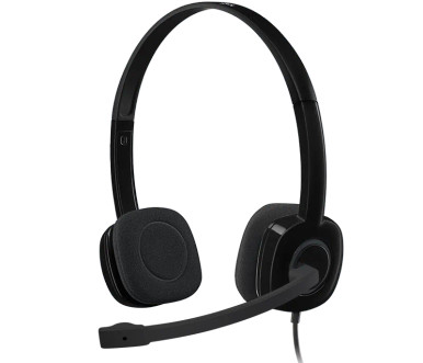 Logitech H151 Headphones Wired Headband Office/Call Center Black 981-000589