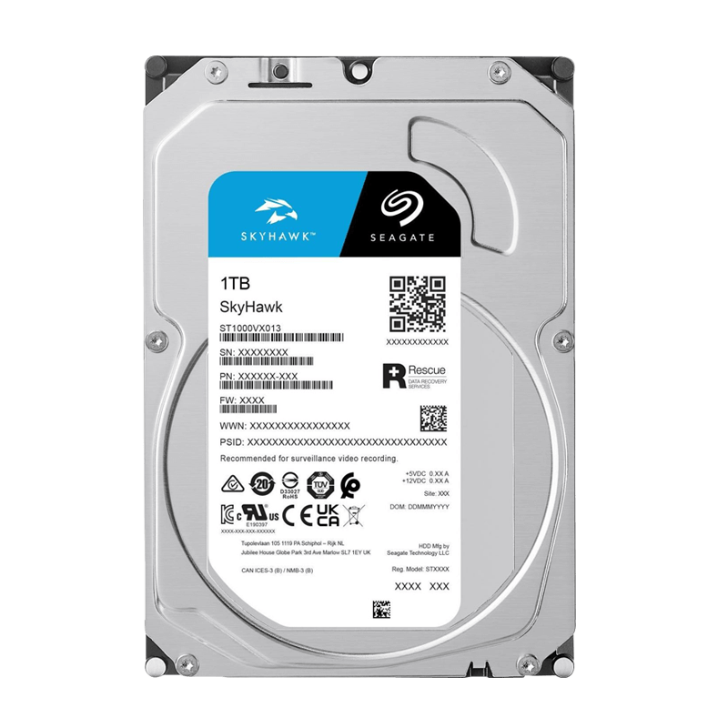 1TB Seagate Surveillance SkyHawk HDD Sata 6Gb/s 256MB ST1000VX013