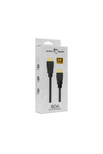 White Shark BOA CABLE HDMI-HDMI 2.1 M/M 2M 8K@60Hz