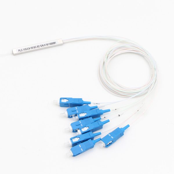 1 TO 8 FIBER SPLITTER BOX PC ALLOY MATERIAL ALS-FSB-PC8M