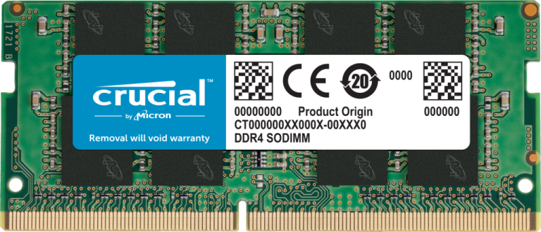 SODIMM 2666MHz 8GB Crucial DDR4