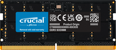 RAM DDR5 SODIMM 4800Mhz Crucial 32GB Modul CL40 CT32G48C40S5