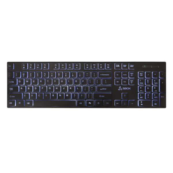KEYBOARD SBOX K-22 / US White LED Illumination