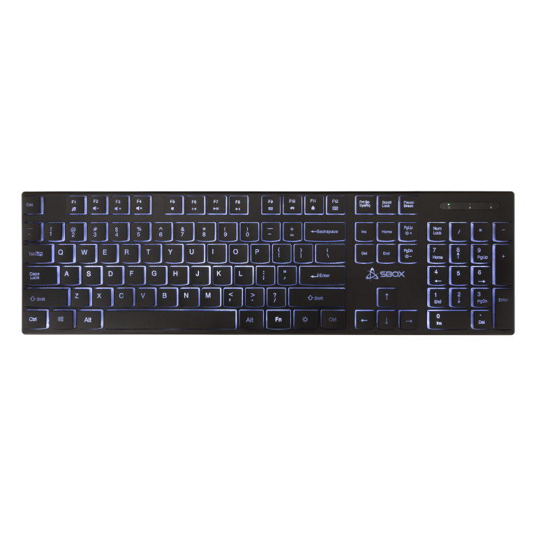 KEYBOARD SBOX K-22 / US White LED Illumination