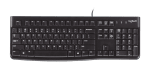 Logitech Keyboard K120 USB Black US920-002479