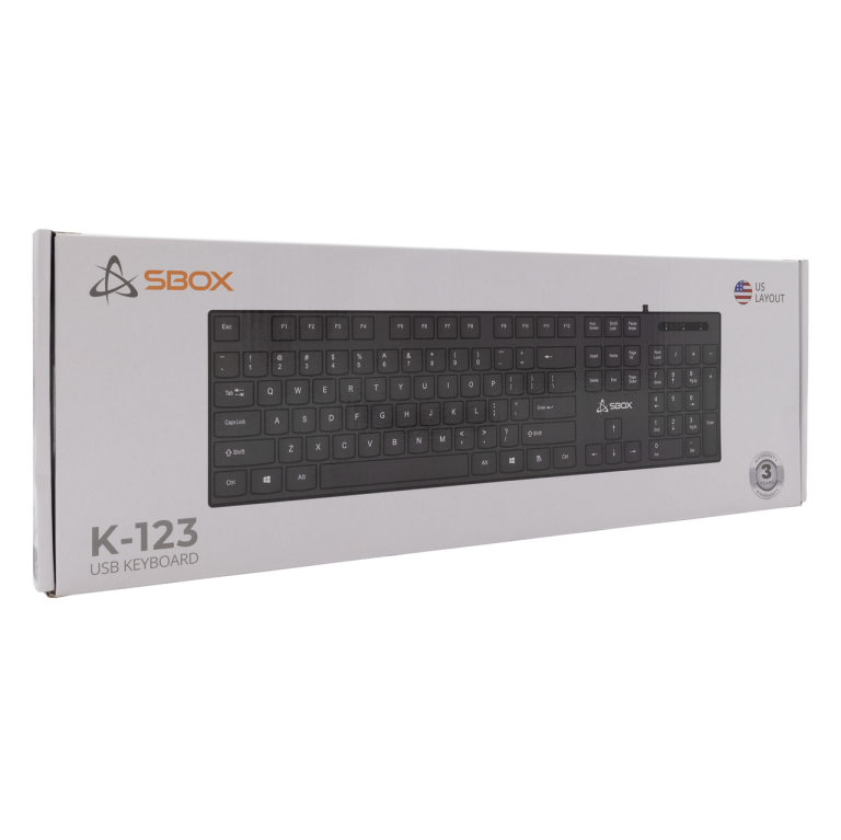 KEYBOARD SBOX K-123 US