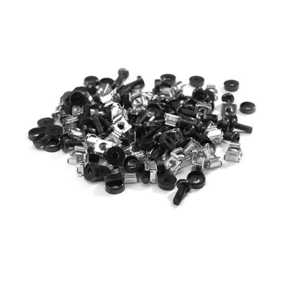 LANDE SCREW FOR RACK CABINETS M6 CAGE NUTS 1 SET 50 PCS. SCREW. NUT. WASHER WITHING BAG LN-DGR-KFS-M650-XX