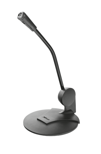 TRUST MICROPHONE PRIMO DESK FOR PC AND LAPTOP. 1.80M CABLE 3.5MM. GREY #21674