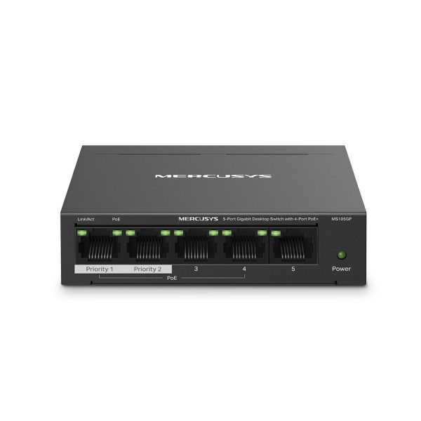 Mercusys 5 Port Gigabit Desktop Switch MS105GP