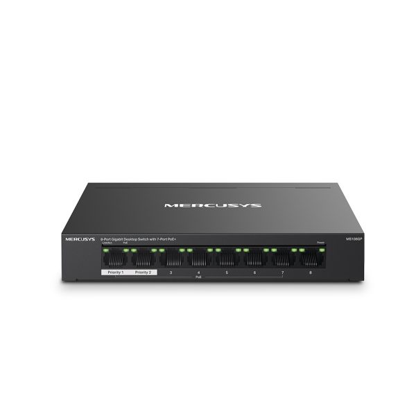 Mercusys 8 Port Gigabit Desktop Switch MS108GP