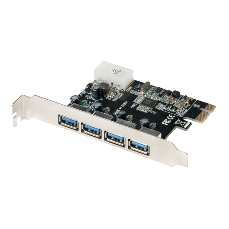 LogiLink PCIe Card 4x USB 3.0 VIA VL805 5 GBit/s