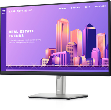 DELL Monitor P2422H 23.8" IPS LED edgelight system FHD 1920x1080pix Contrast 1000: 1 (typical) 5ms 16.7 Million 250 cd/m2 178(V)/178(H) HDMI VGA DP USB 3.2 Black/Silver