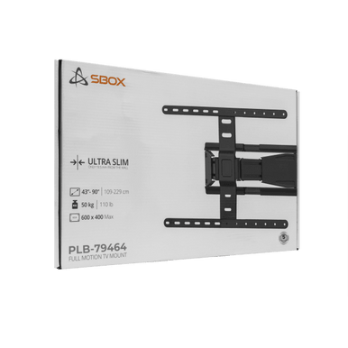 MOUNT SBOX PLB-79464 (43-90"/50kg/600x400)