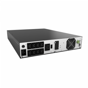 nJoy UPS Aster 3000VA/2.7KW Single Phase On-line Rack 2U/Convertible Pure Sine Wave 8xIEC C13 6x12v9a batteries LCD Display