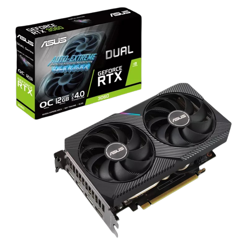 ASUS RTX 3060 12GB Dual OC V2 LHR GDDR6 PCIE 90YV0GB2-M0NA10