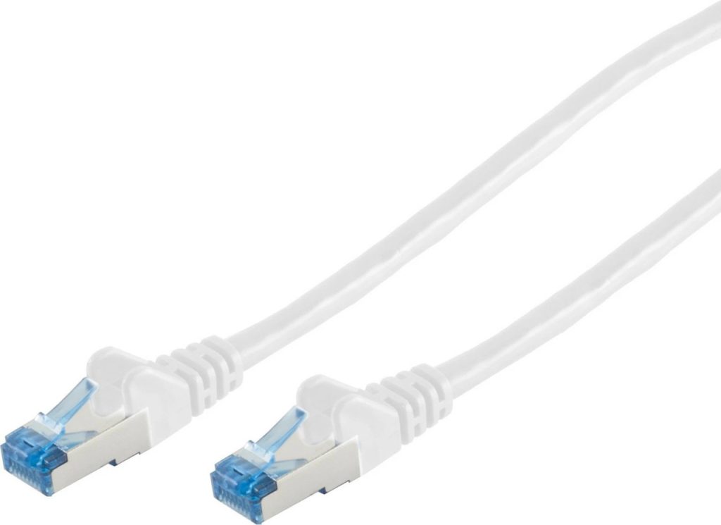 Patch Cable CAT6a S/FTP PIMF 500 MHz AWG 27 PVC 2m White 75712-W