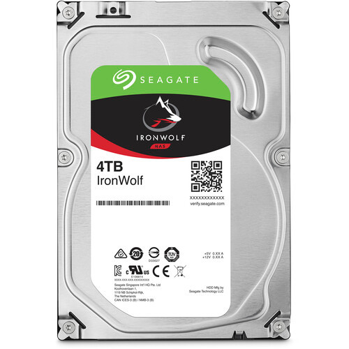 4TB Seagate IronWolf ST4000VN006 5400RPM 256MB ST4000VN006