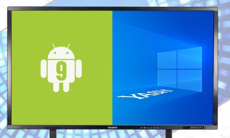 YASHI INTERACTIVE Display 65"4K resolution (3840x2160) 3GB RAM 32GB Storage Android 9  LY6506