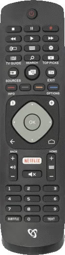 REMOTE CONTROL SBOX RC-01404 for Philips TVs