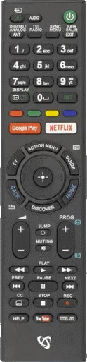 REMOTE CONTROL SBOX RC-01402 for Sony TVs