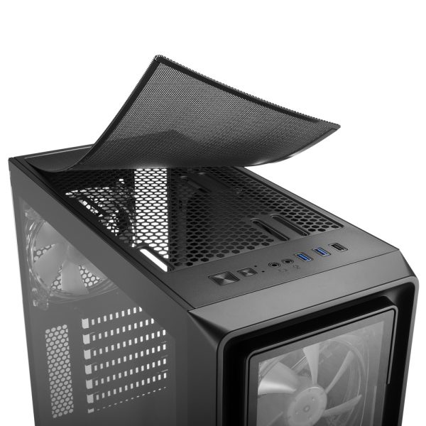 Midi Sharkoon TK4 RGB ATX micro ATX Mini ITX 125820