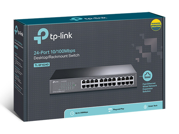 Tp-Link 24-port 10/100Mbps Desktop/Rackmount Switch TL-SF1024D