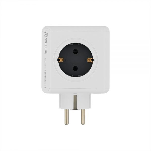 TELLUR SOCKET POWERCUBE 4-PORTA+2xUSB