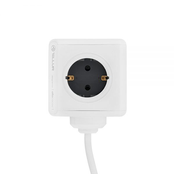 TLL151111 TELLUR EXTENSION CABLE POWERCUBE 4-PORTA+2xUSB 1.5m