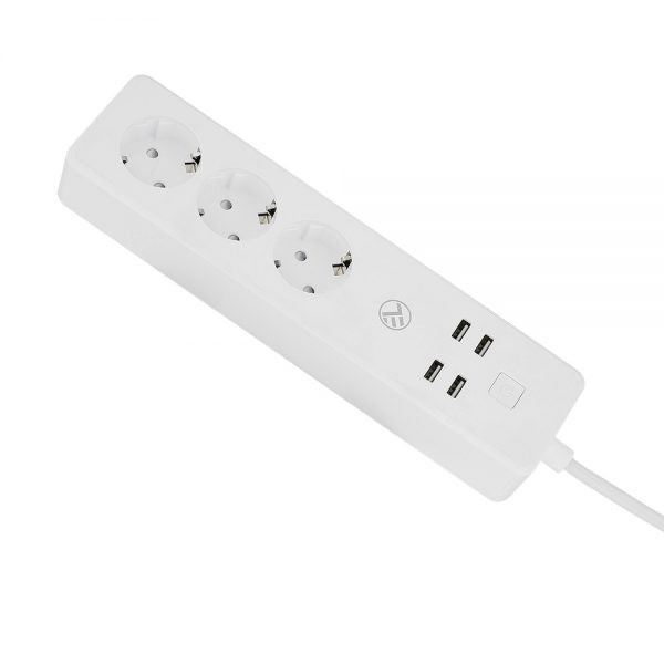 TLL331031 TELLUR EXTENSION CABLE 10A 3-PORTA+4xUSB WIFI 1.8m