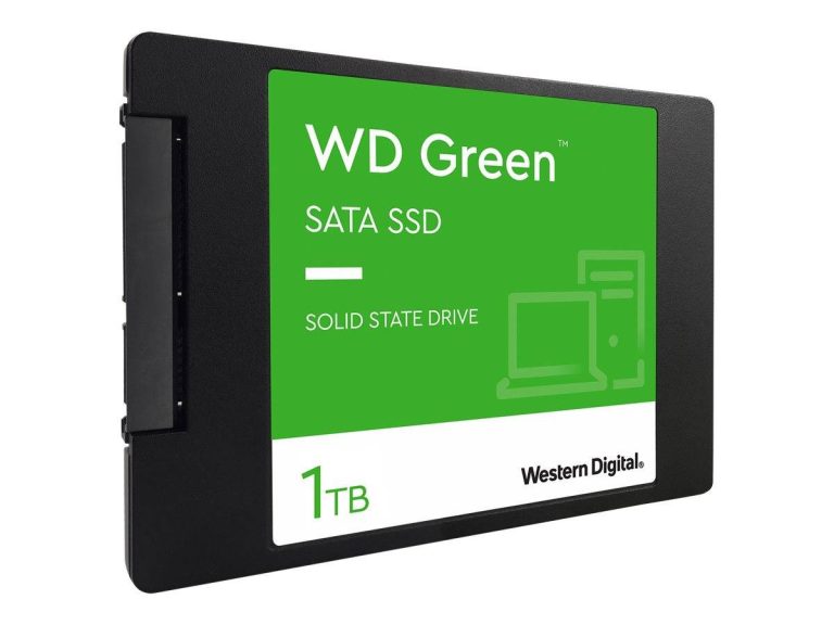 SSD 2.5" 1TB WD Green SATA III 6Gb/s 545MB/s WDS100T3G0A