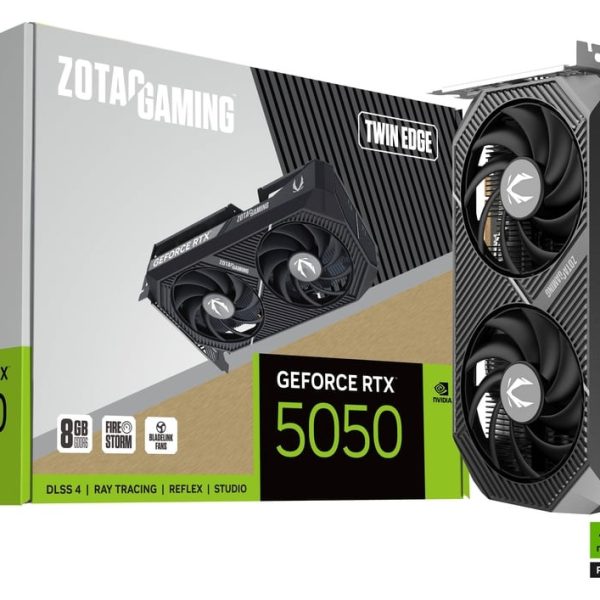 Nvidia RTX 5050 8GB Zotac Twin Edge OC GDDR6 ZT-B50500H-10M